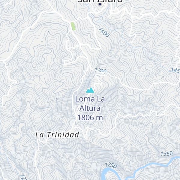 Map of Loma La Altura
