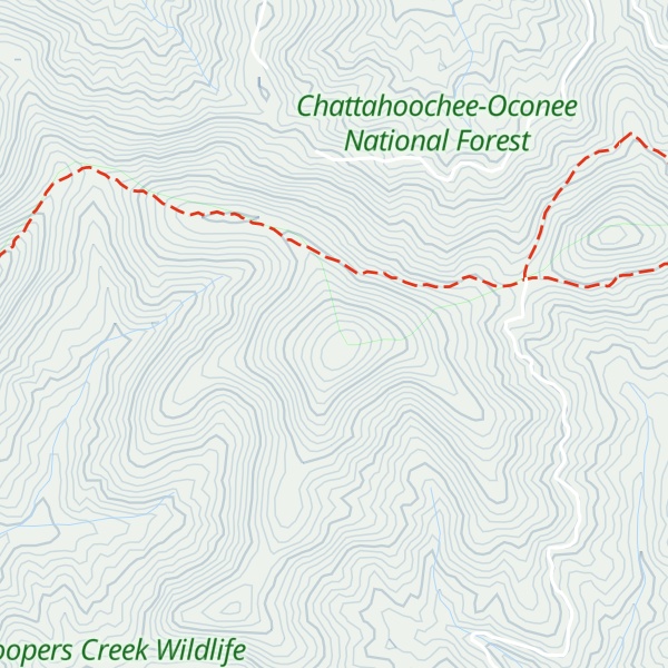 Map of Parke Knob