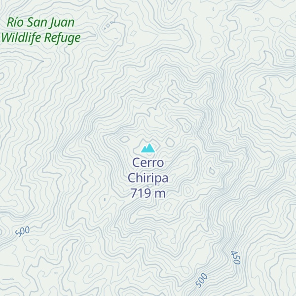 Map of Cerro Chiripa