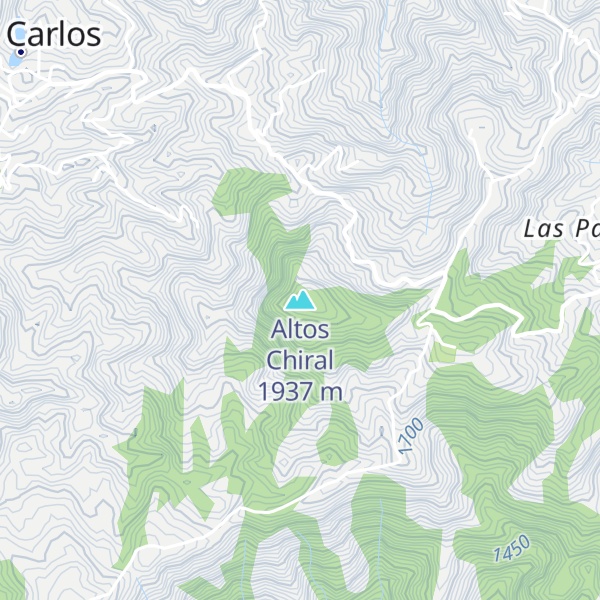 Map of Altos Chiral
