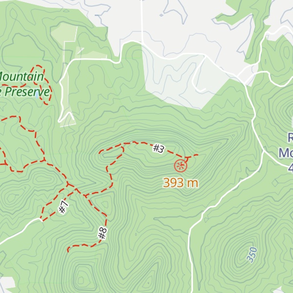 Map of Lily Mountain
