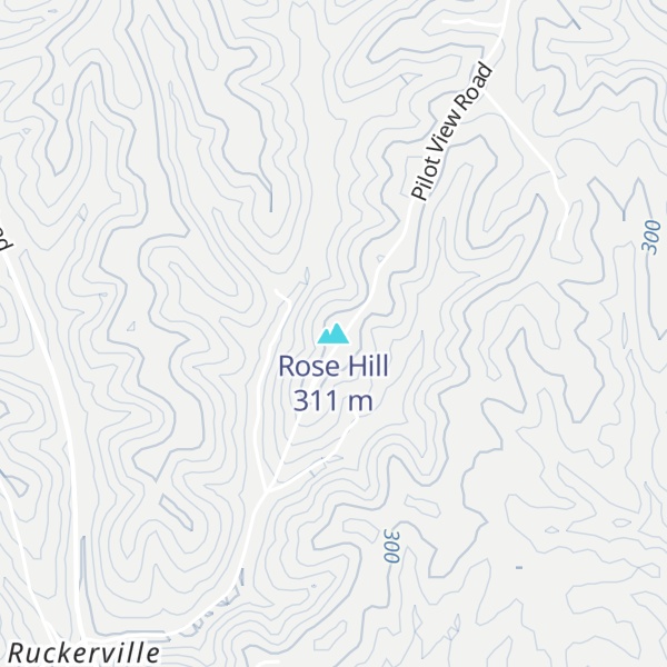 Map of Rose Hill