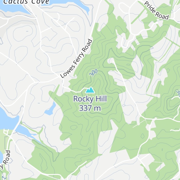 Map of Rocky Hill