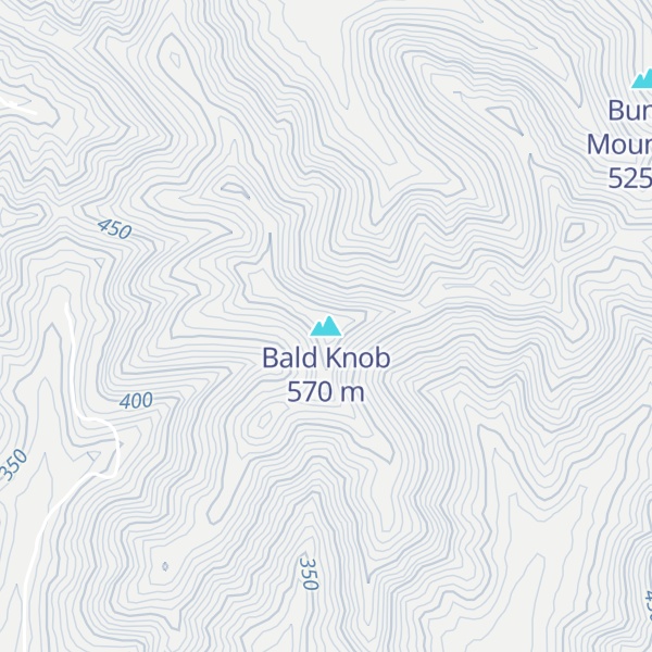 Map of Bald Knob