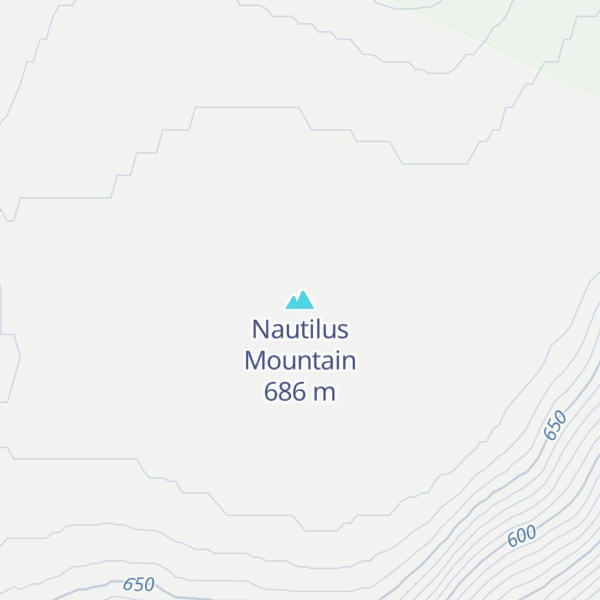Map of Nautilus Mountain