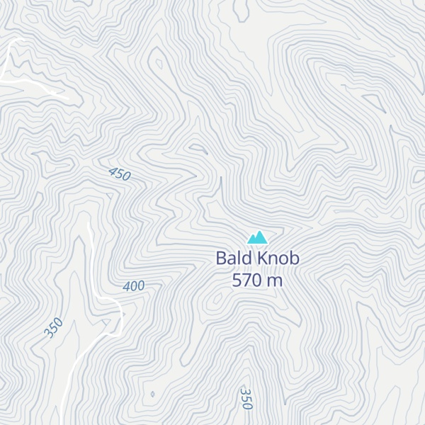 Map of King Mountain