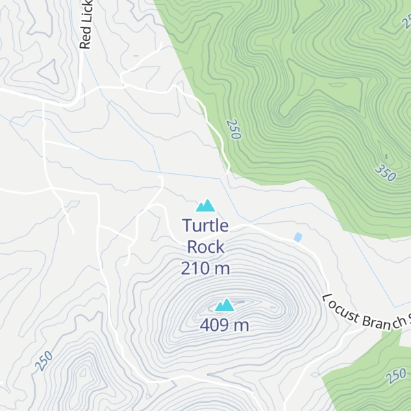 Map of Turtle Rock