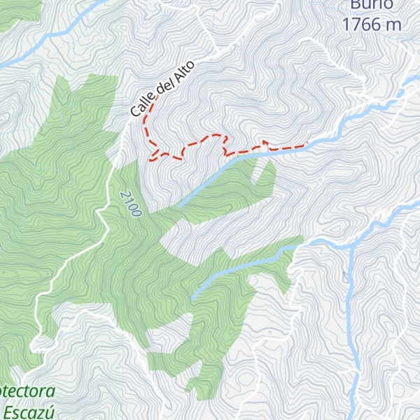 Map of Cerro Daser