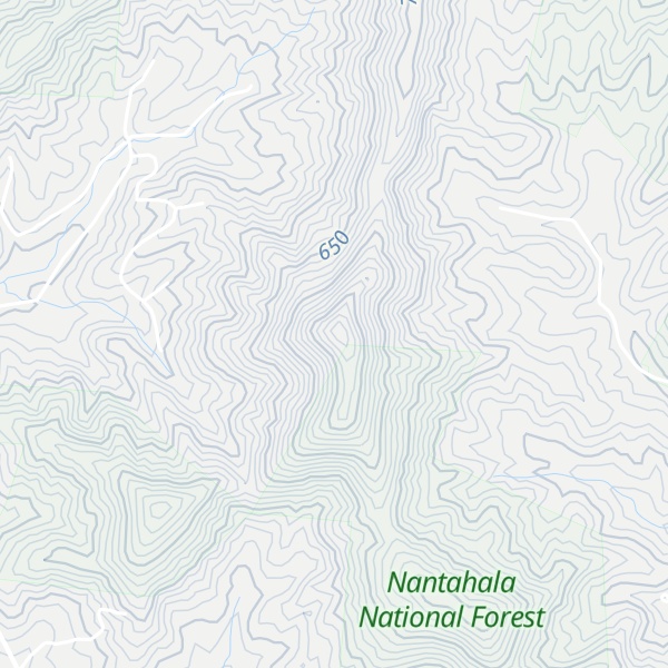 Map of Buck Knob