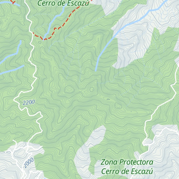 Map of Cerro Pico Alto