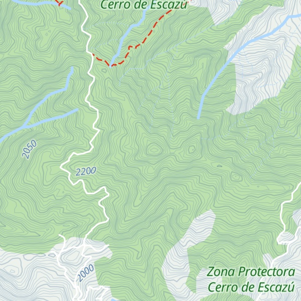Map of Cerro Rabo de Mico