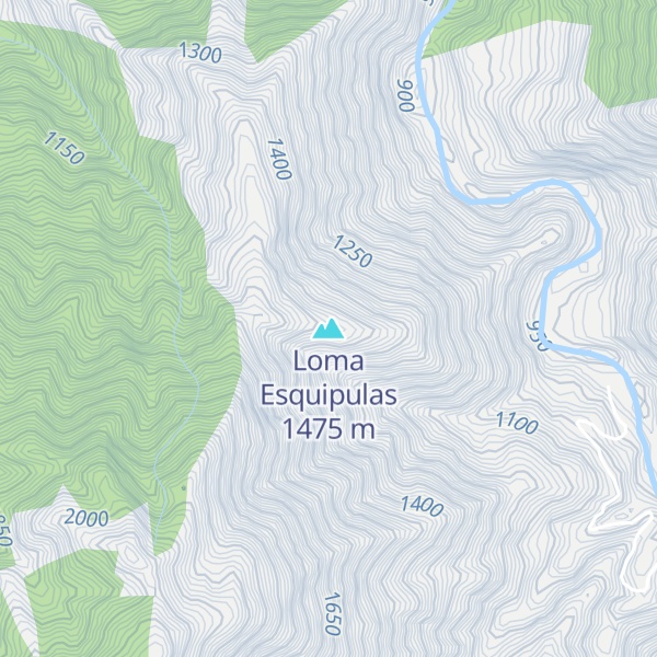 Map of Loma Esquipulas