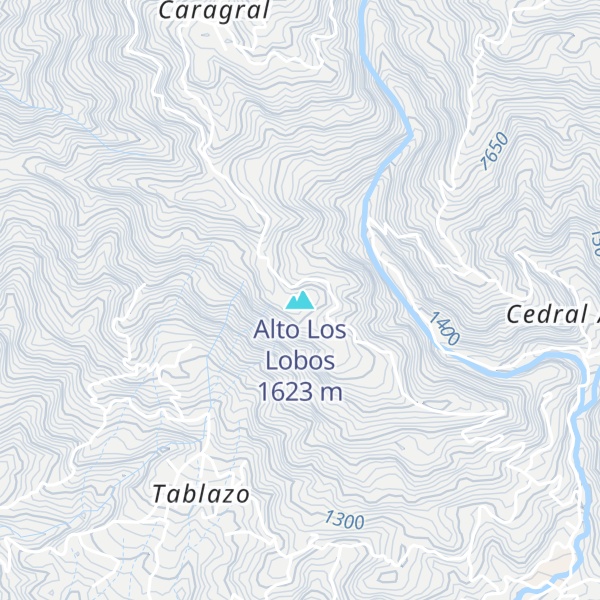 Map of Alto Los Lobos
