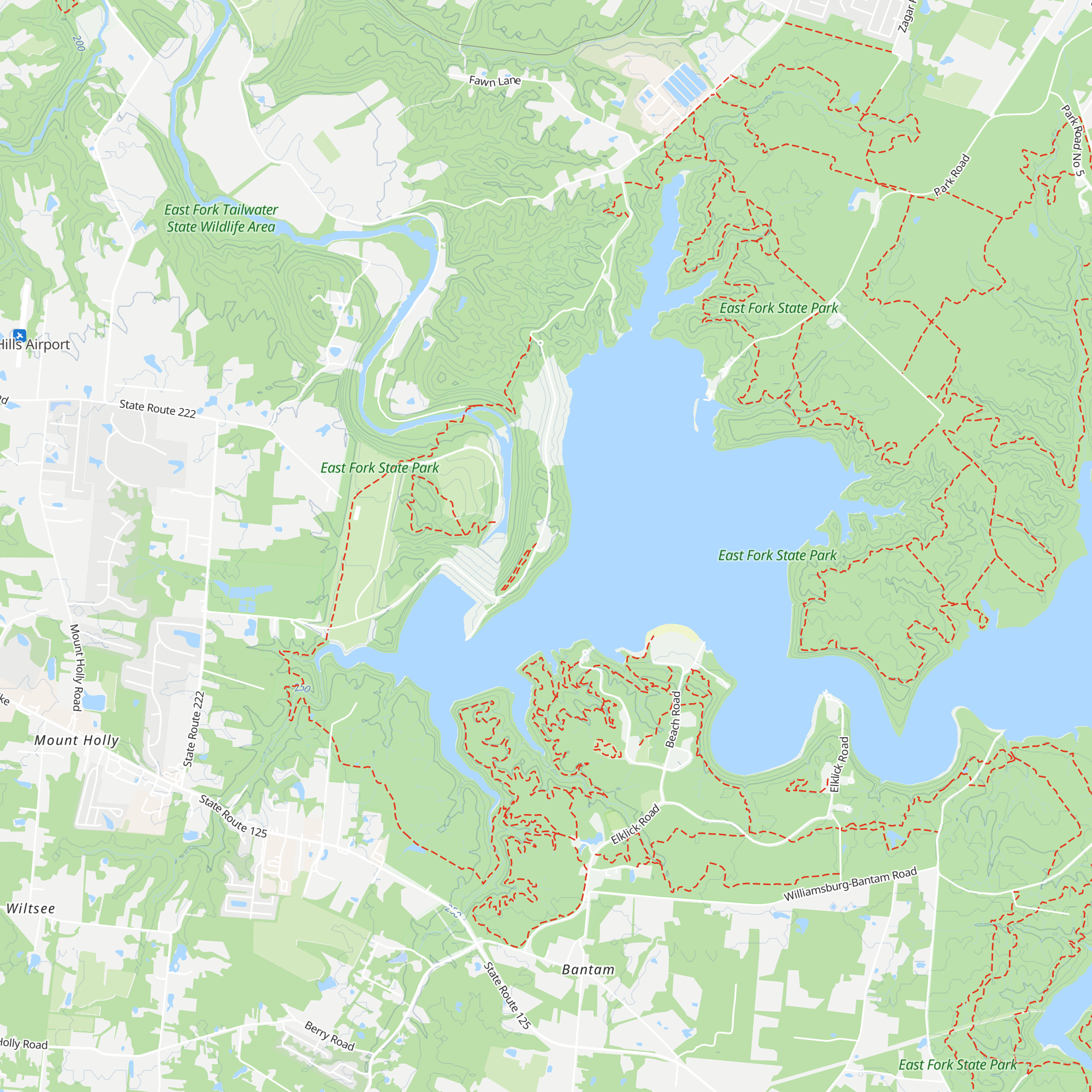 Army Corps of Engineers Office and Visitor Center map