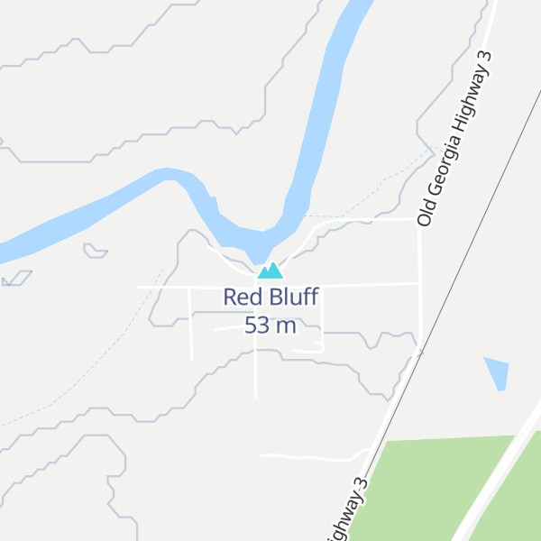 Map of Red Bluff