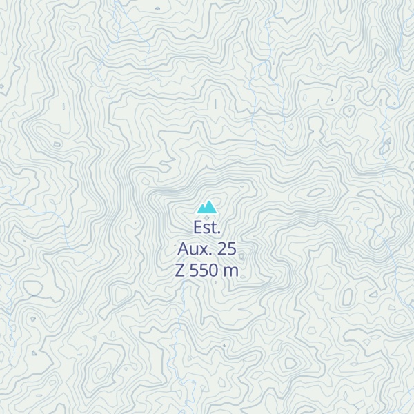 Map of Est. Aux. 25 Z