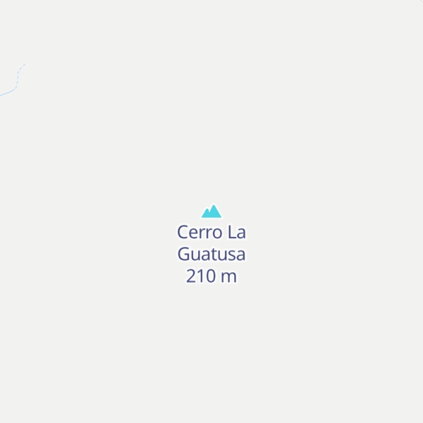 Map of Cerro La Guatusa