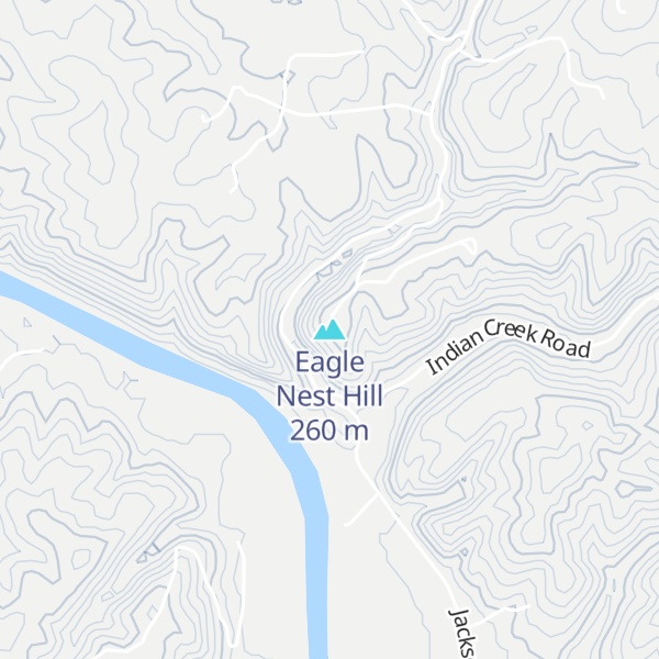 Map of Eagle Nest Hill