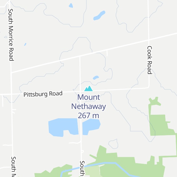 Map of Mount Nethaway