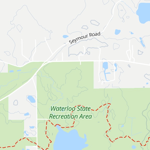 Map of Southfork Rustic Cabin