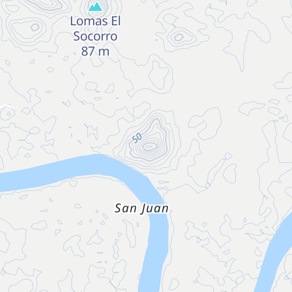 Map of Cerro Maipita