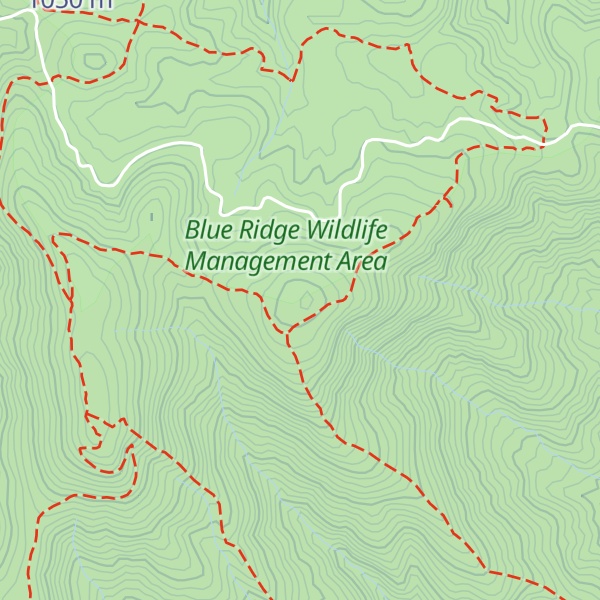 Map of Ball Mountain