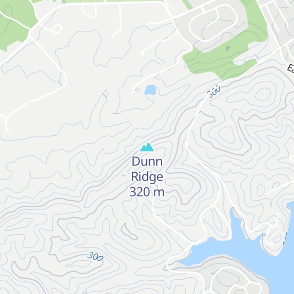 Map of Dunn Ridge