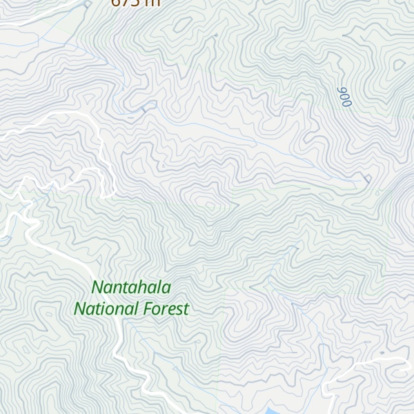 Map of Bird Knob