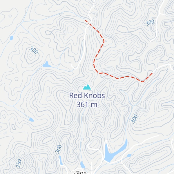 Map of Red Knobs