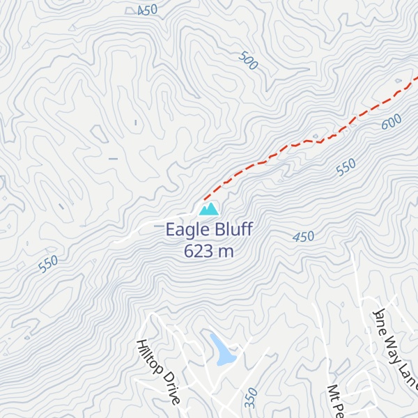 Map of Eagle Bluff