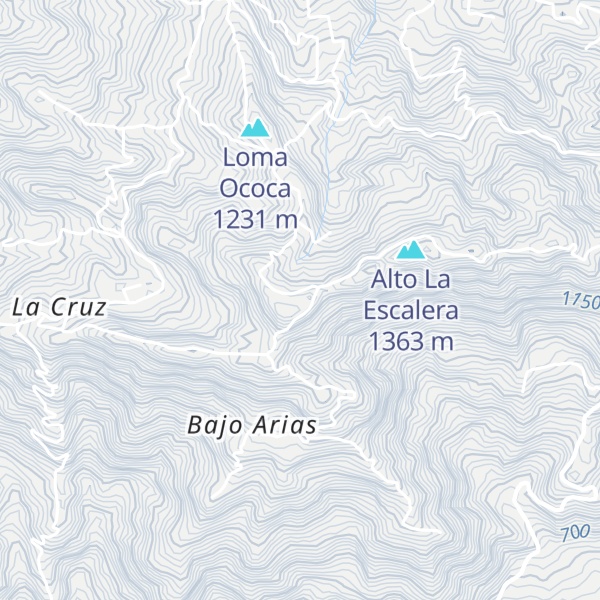 Map of Peña Negra