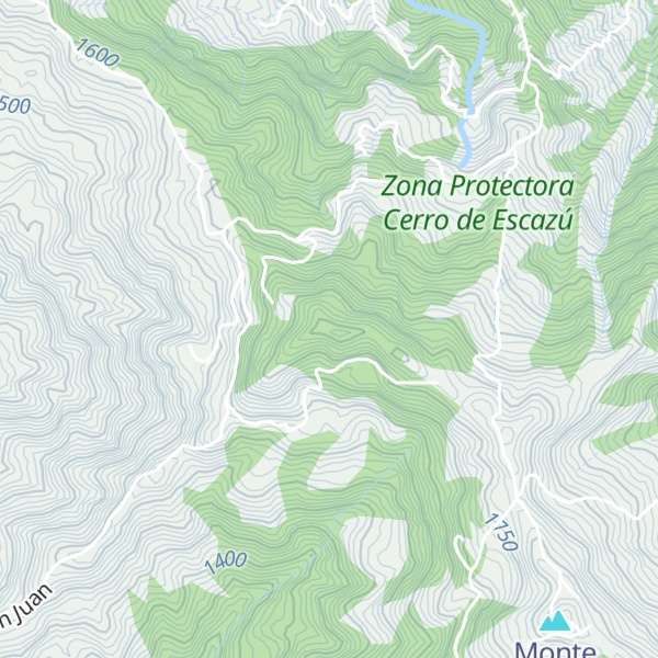 Map of Alto Caña Quemada