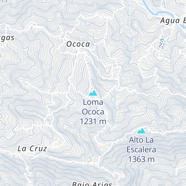 Map of Loma Ococa
