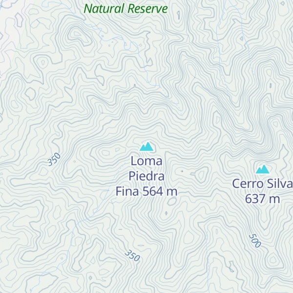 Map of Loma Piedra Fina