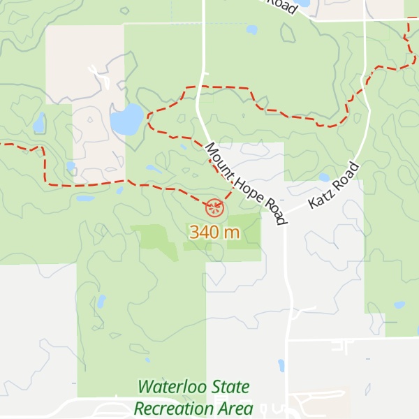 Map of Sackrider Hill