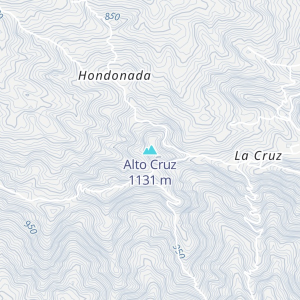 Map of Alto Cruz