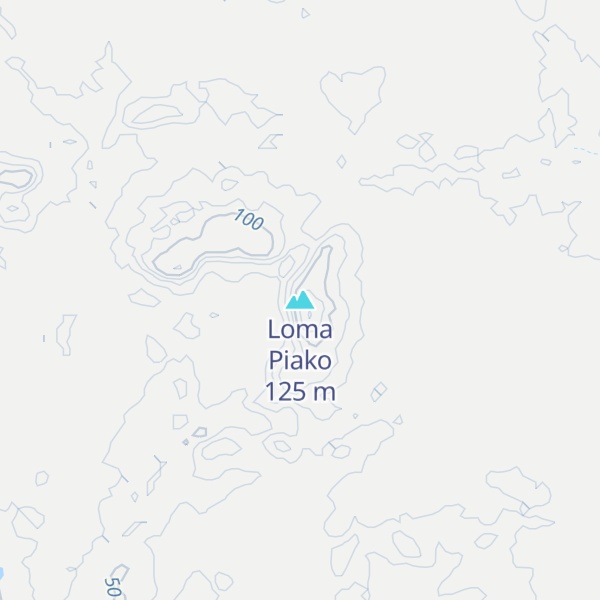 Map of Loma Piako