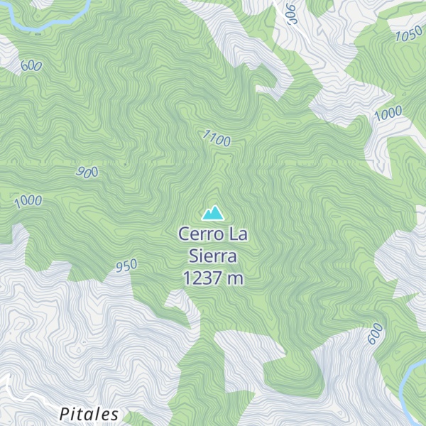 Map of Cerro La Sierra