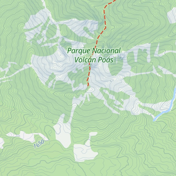 Map of Cerro Congo