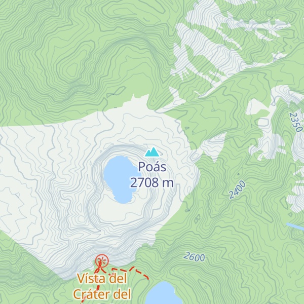 Map of Poás