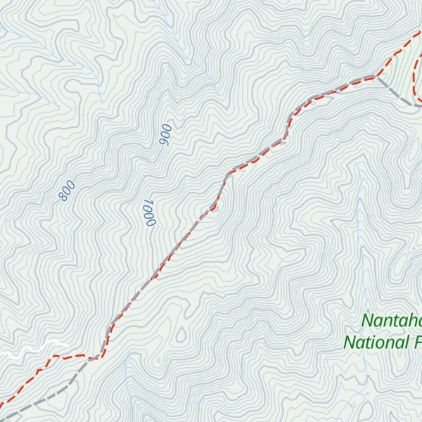 Map of Cantrell Top