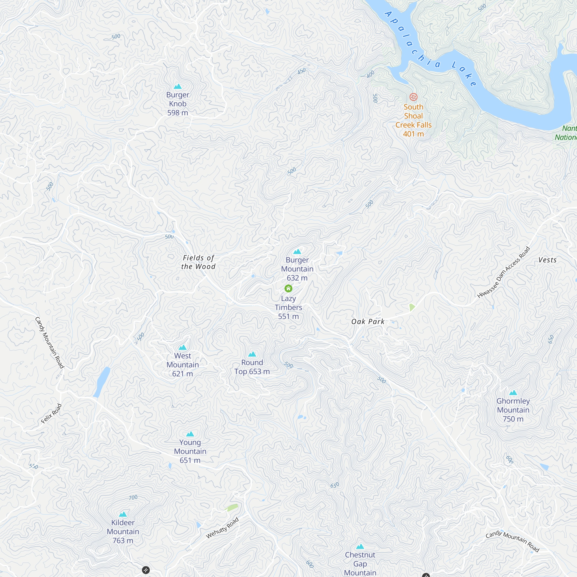 Lazy Timbers map