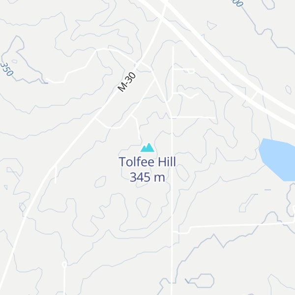 Map of Tolfee Hill