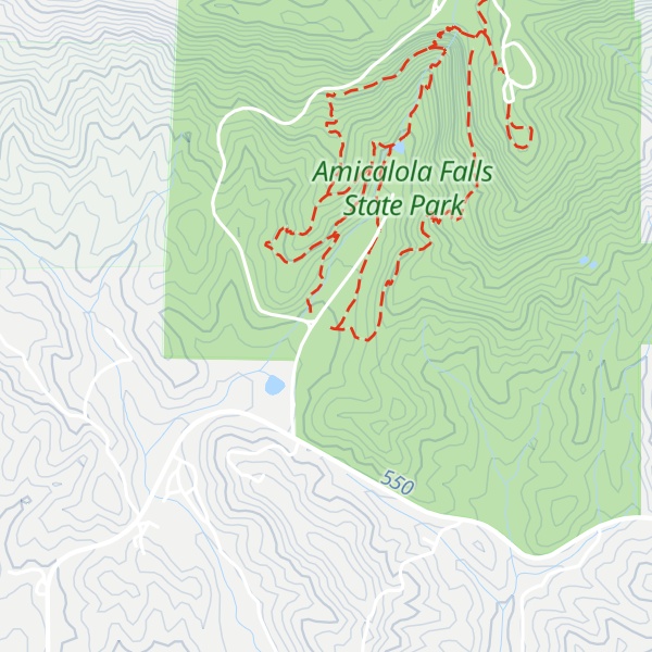 Map of Visitor's Center