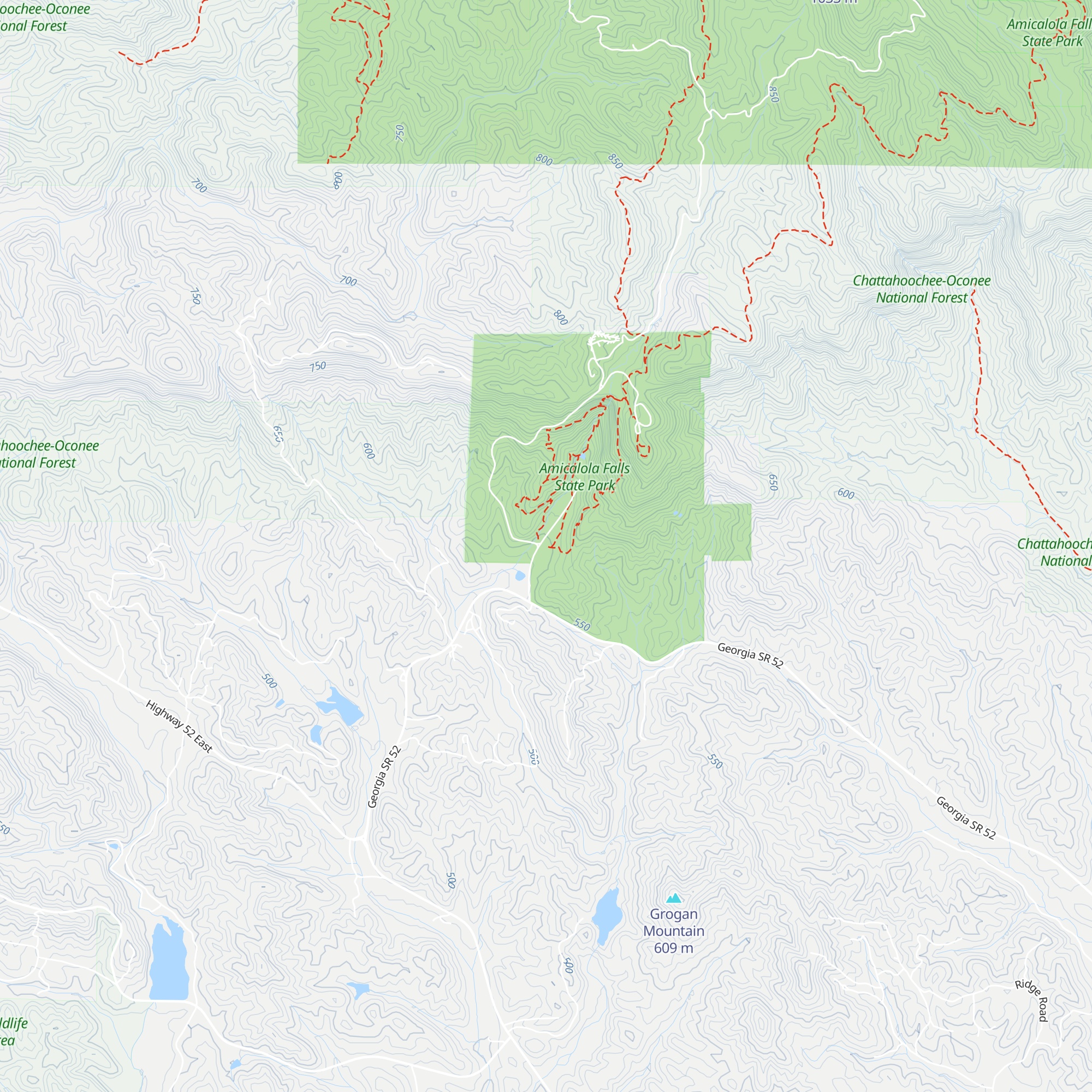 Visitor's Center map
