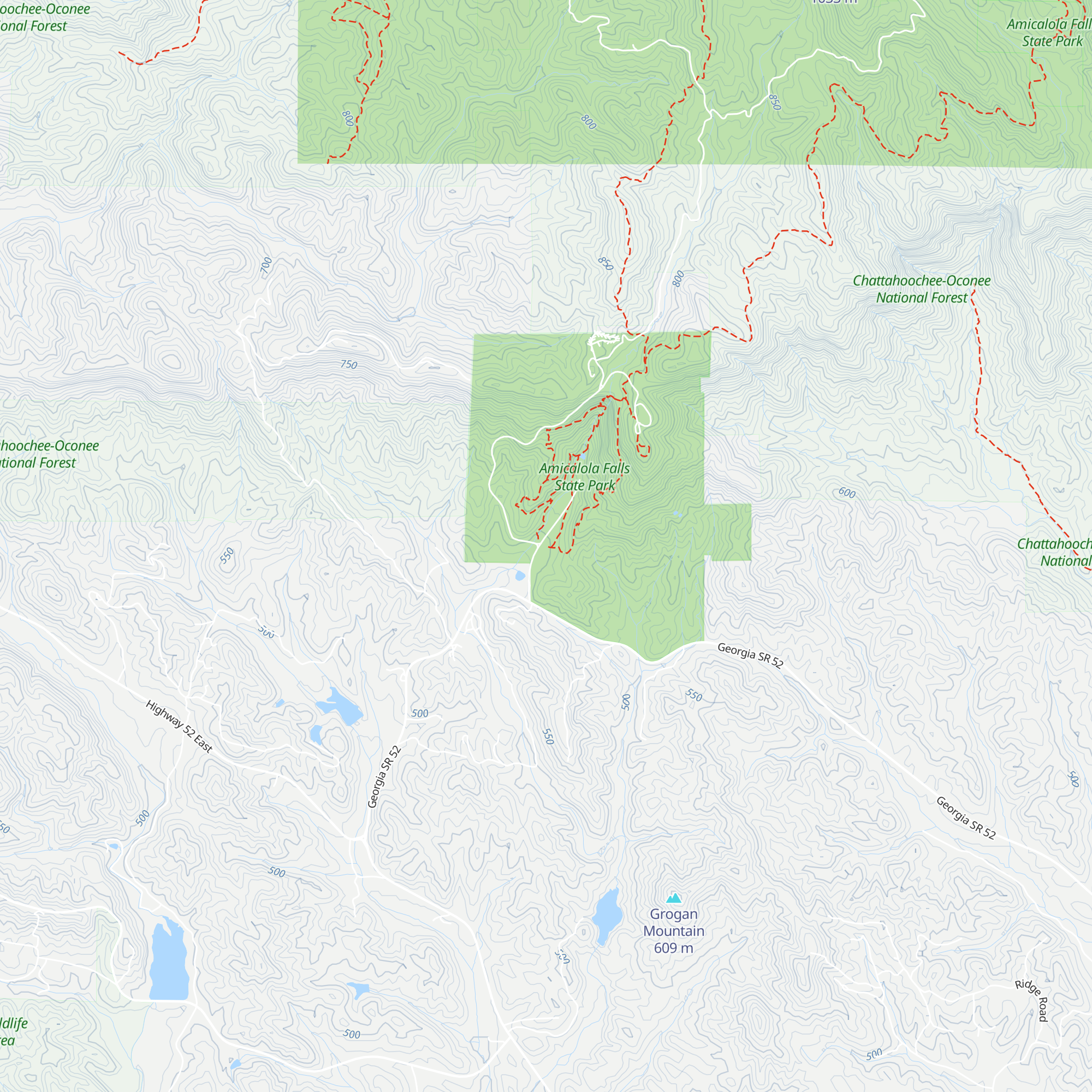 Visitor's Center map