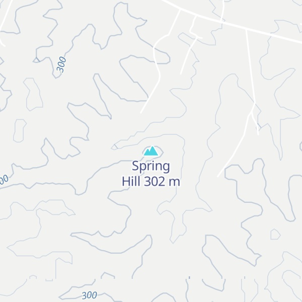 Map of Spring Hill