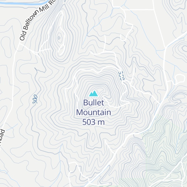 Map of Bullet Mountain