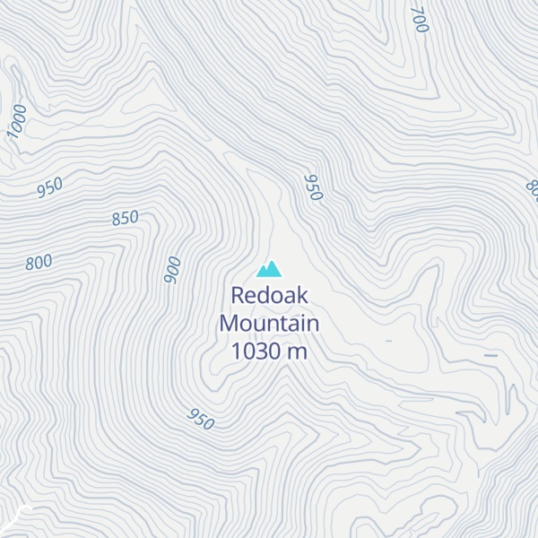 Map of Redoak Mountain