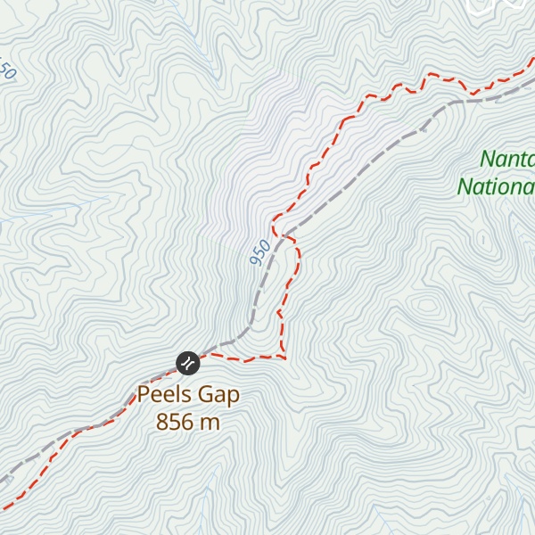 Map of Peels Top